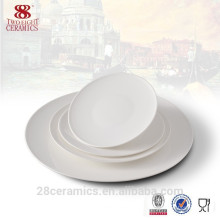 Jogo de jantar real, placa cerâmica branca, fornecedor da porcelana dos utensílios de mesa da porcelana